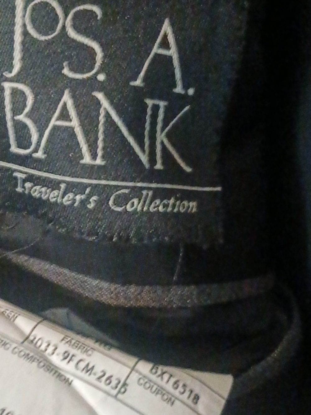 Jos. A. Bank Traveler's Collection Grey Suit